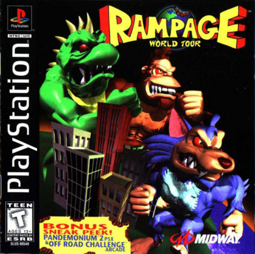 Rampage - World Tour (USA) Cover